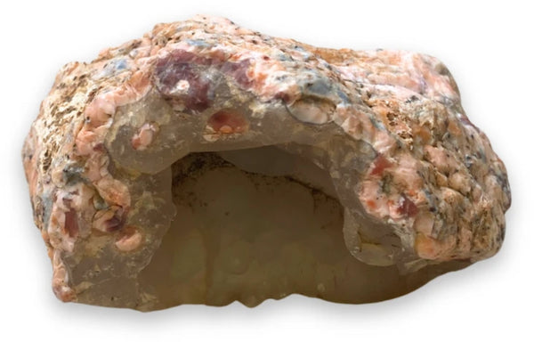 Chalcedoon roze ruwe edelsteen stuk nr.15