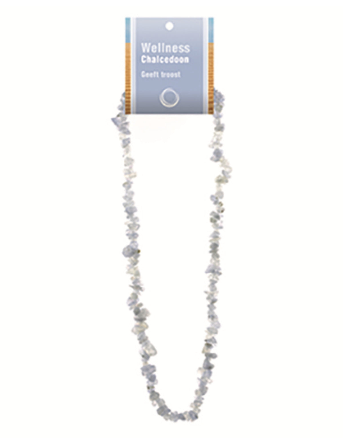 Chalcedoon splitketting + kaart