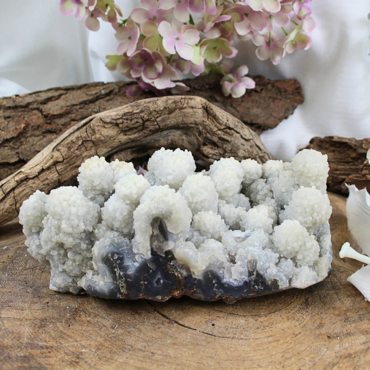 Chalcedoon Stalactiet nr.01 (Spirit Chalcedoon)