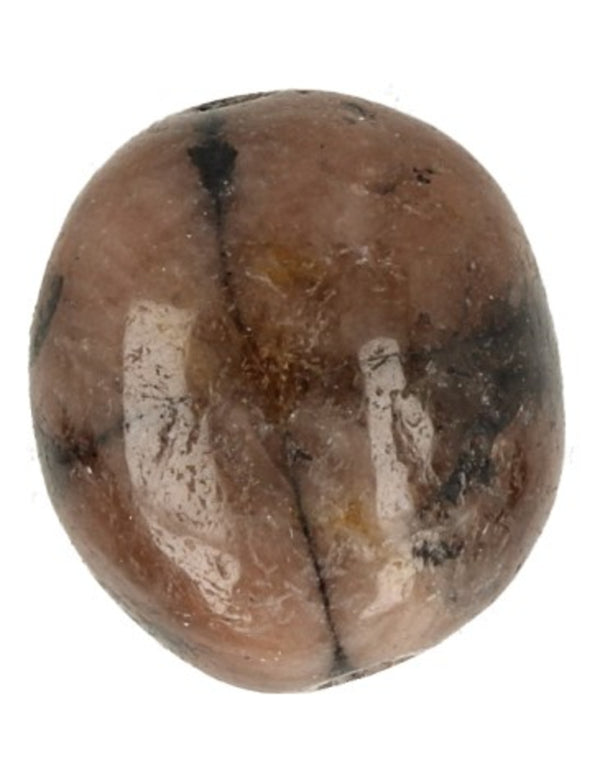 Chiastolith-Nugget – einzelne Perle