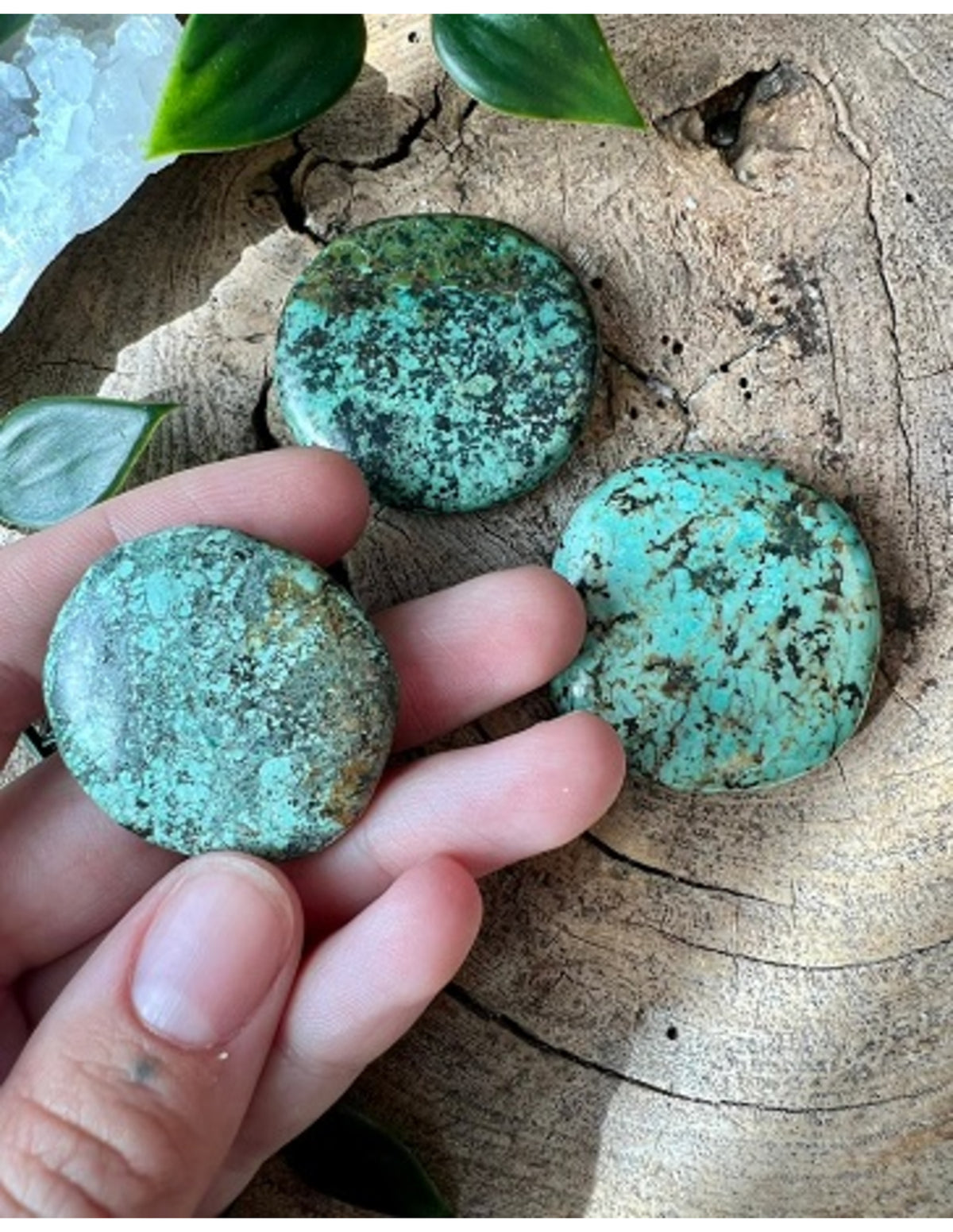 Chrysokolla B zaksteen