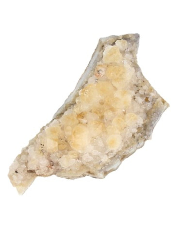 Citrien Brazilië ruwe edelsteen 150-200 gram (verhit)