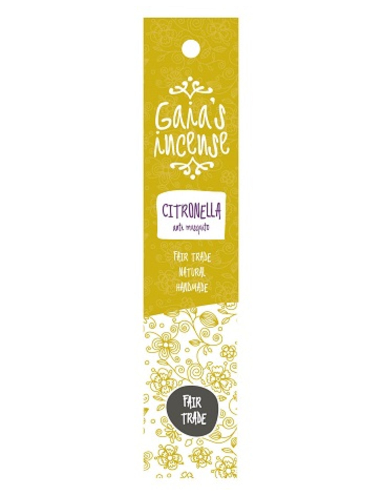 Citronella Gaia's incense