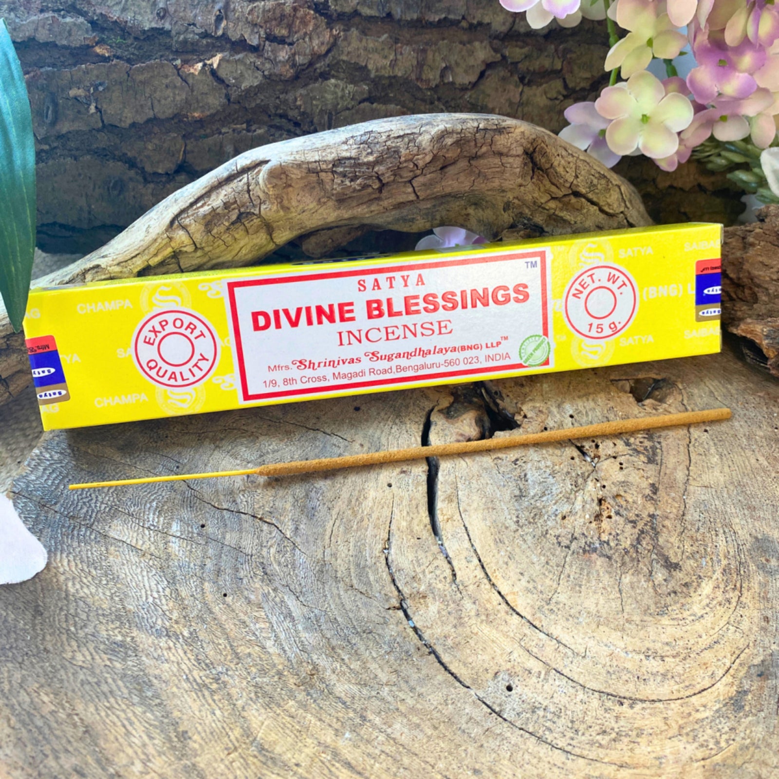 Divine Blessing wierook stokjes 15 grams Satya