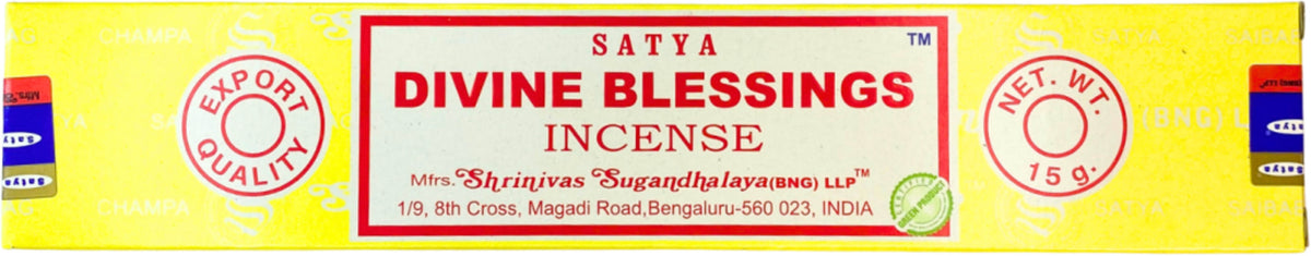 Divine Blessing wierook stokjes 15 grams Satya