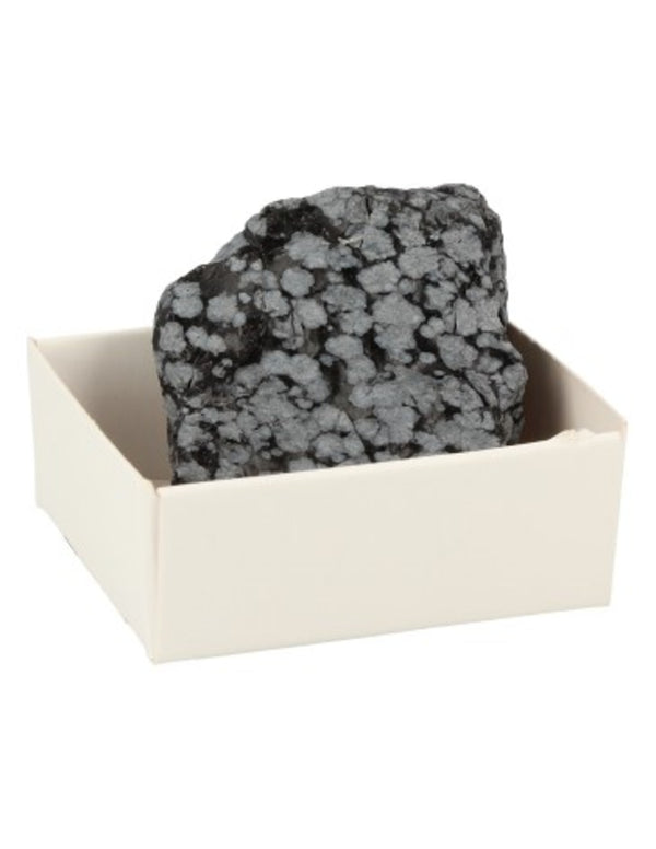 Doosje Obsidiaan sneeuwvlok
