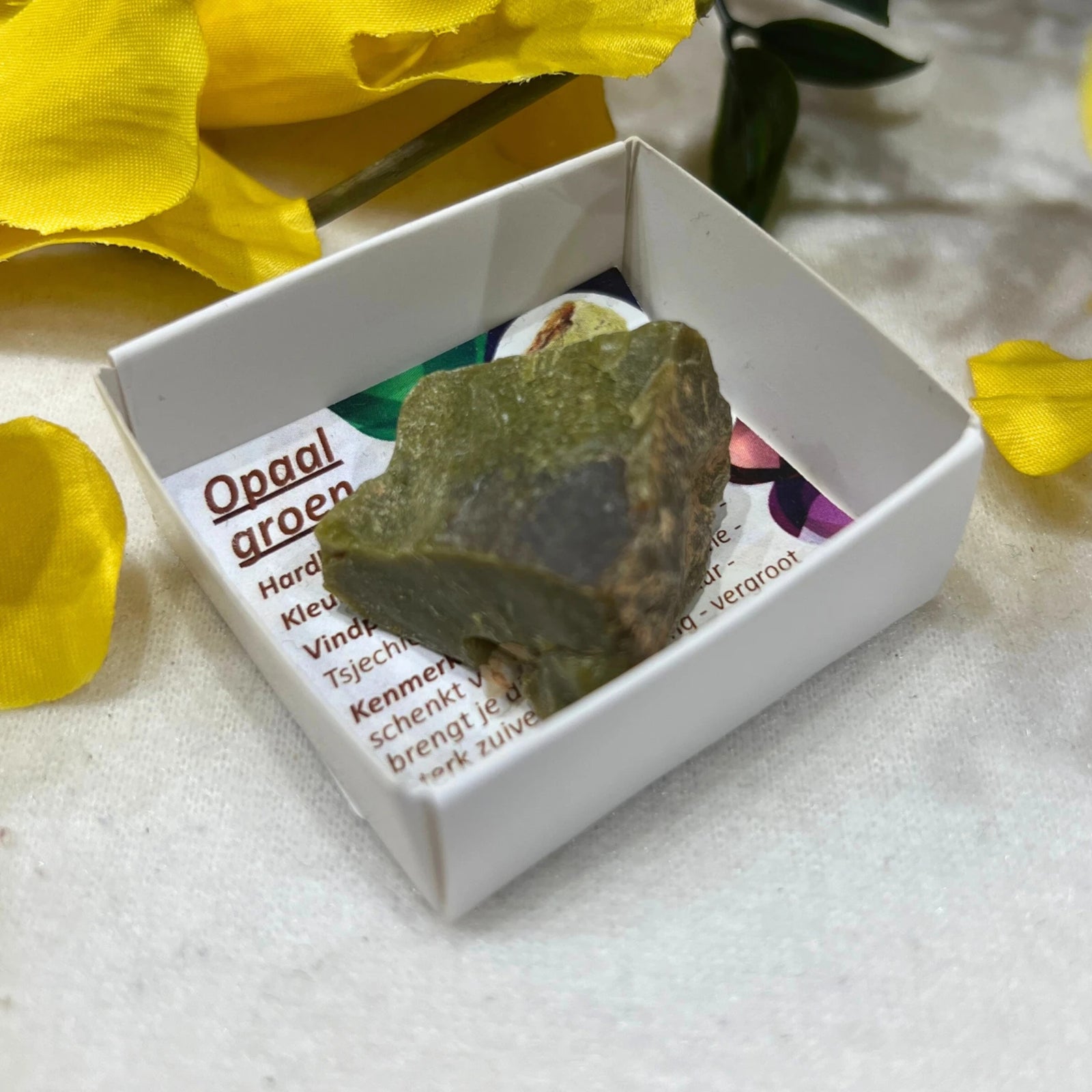 Doosje Opaal groen