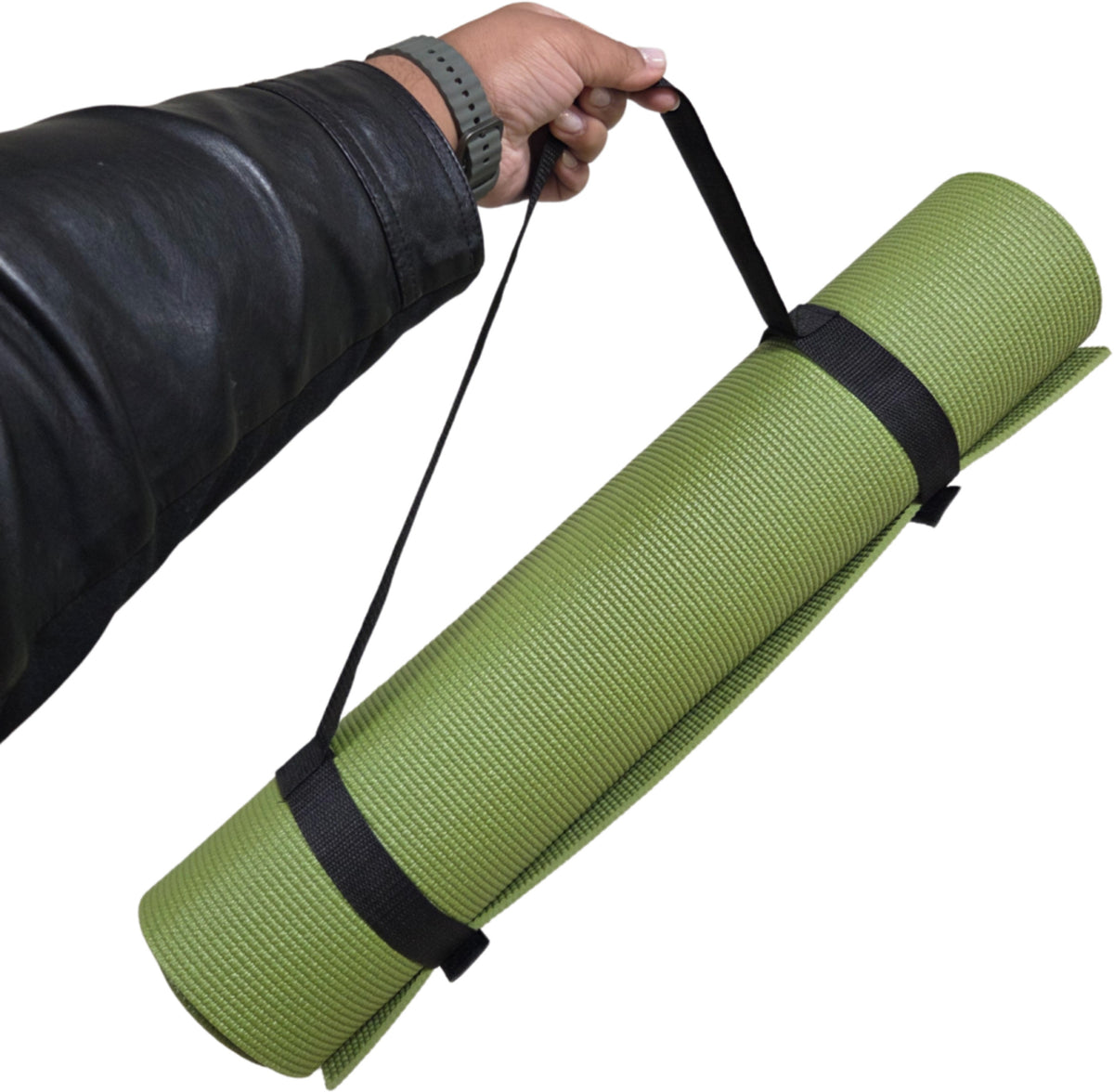 Draagriem met klittenband - voor yogamat - Yoga strap