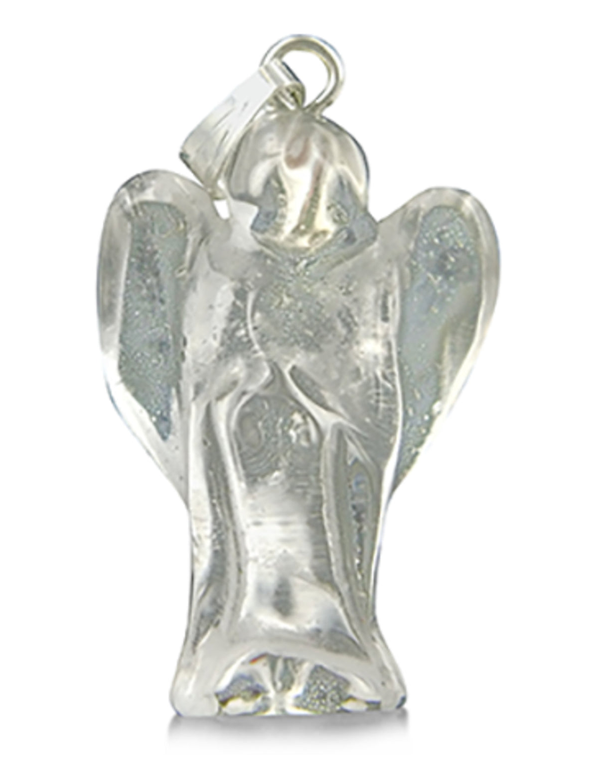 Engelen hanger + kaart Bergkristal