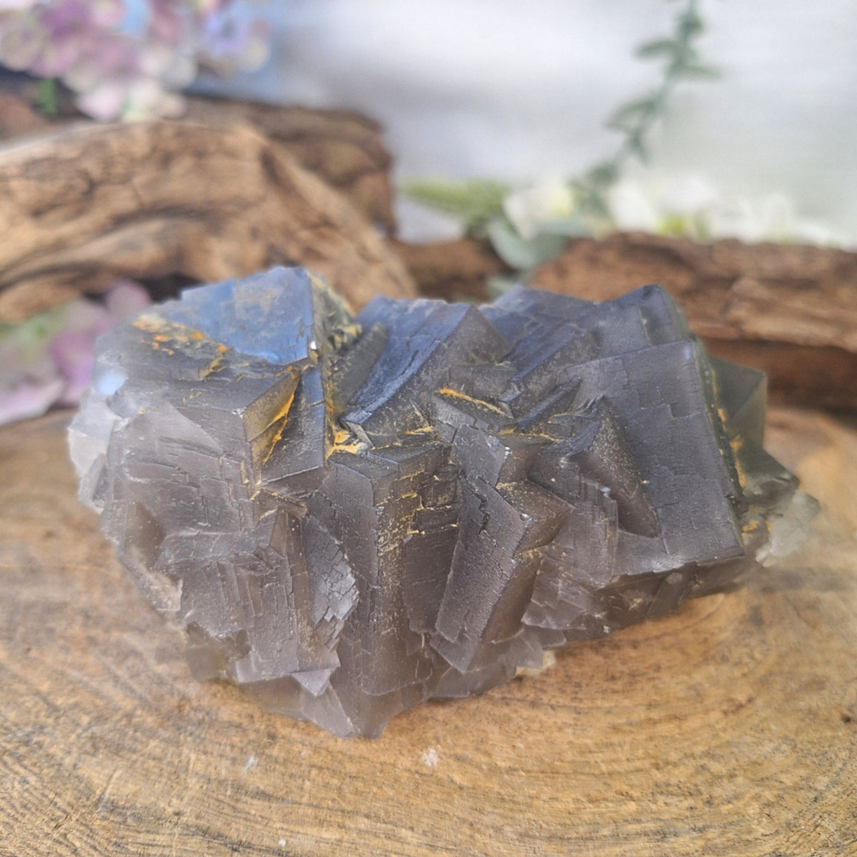 Fluoriet kristallen ruw nr.02