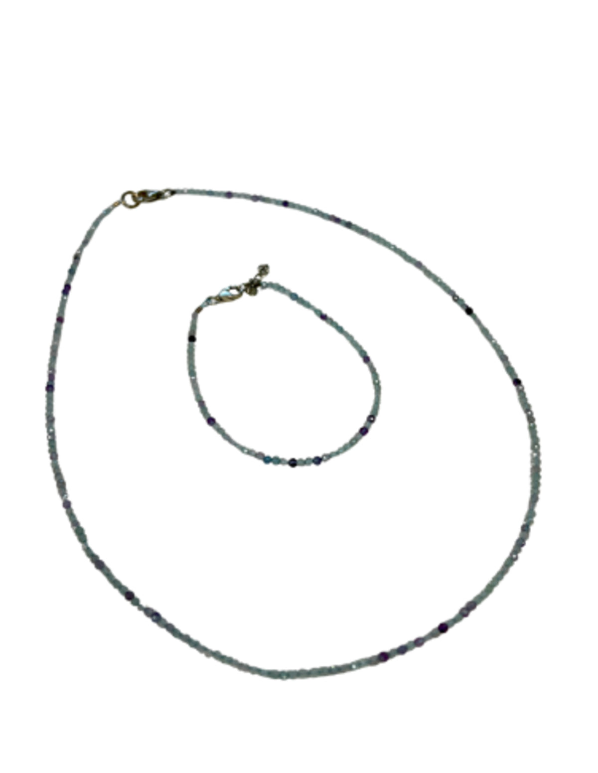 Fluoriet sieraden set Summer Vibes