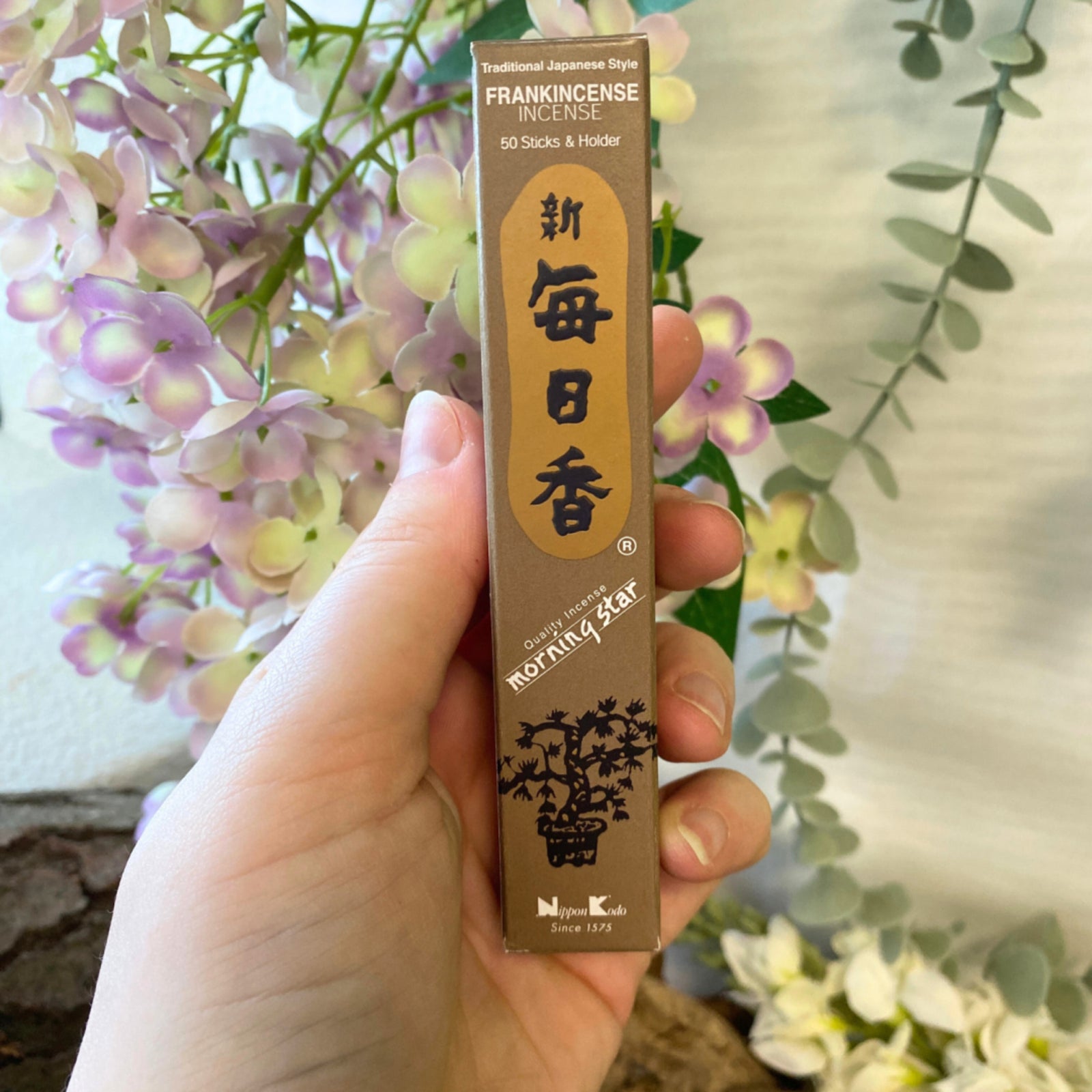 Frankincense wierook stokjes - Nippon Kodo - Morning star