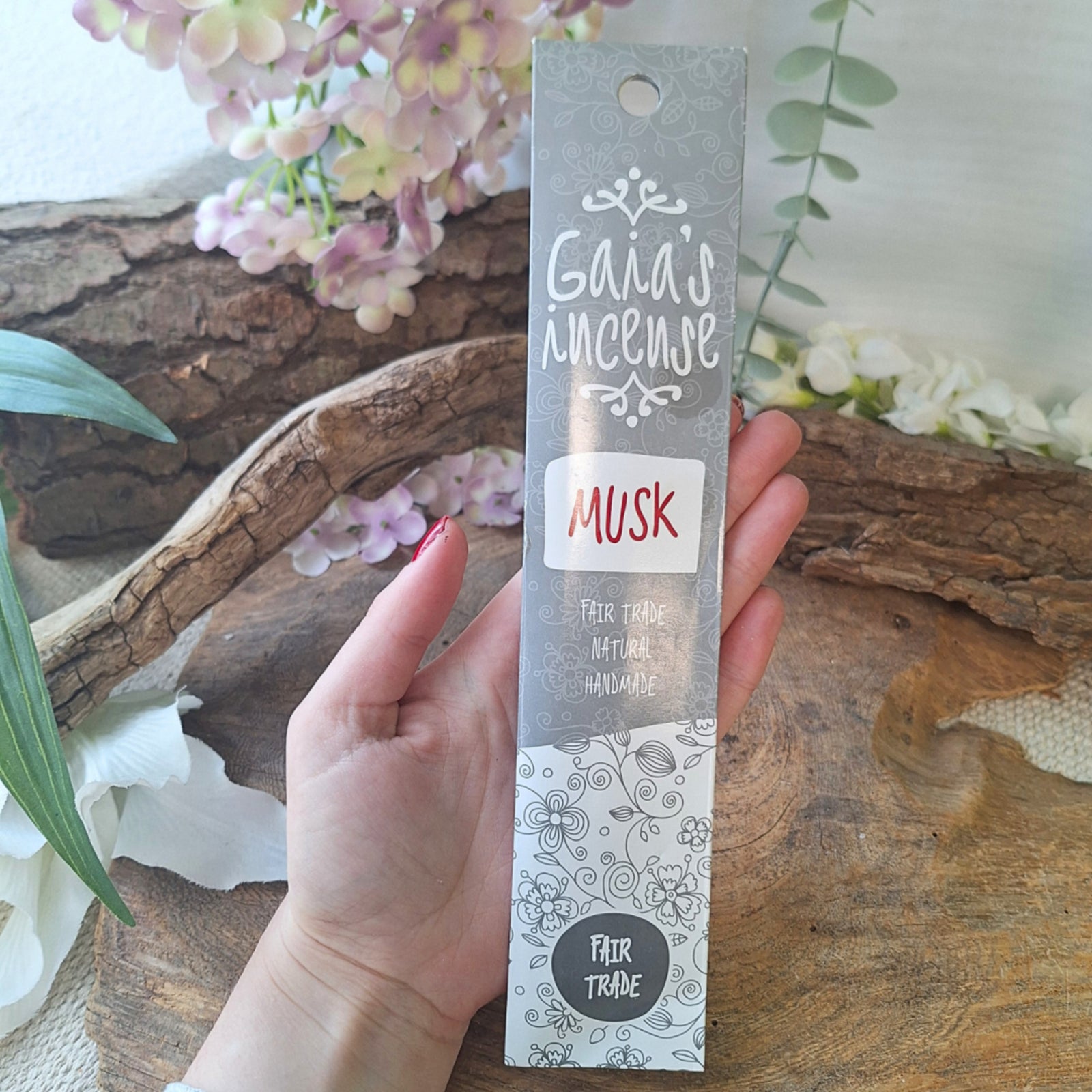 Gaia's incense - Musk wierook stokjes