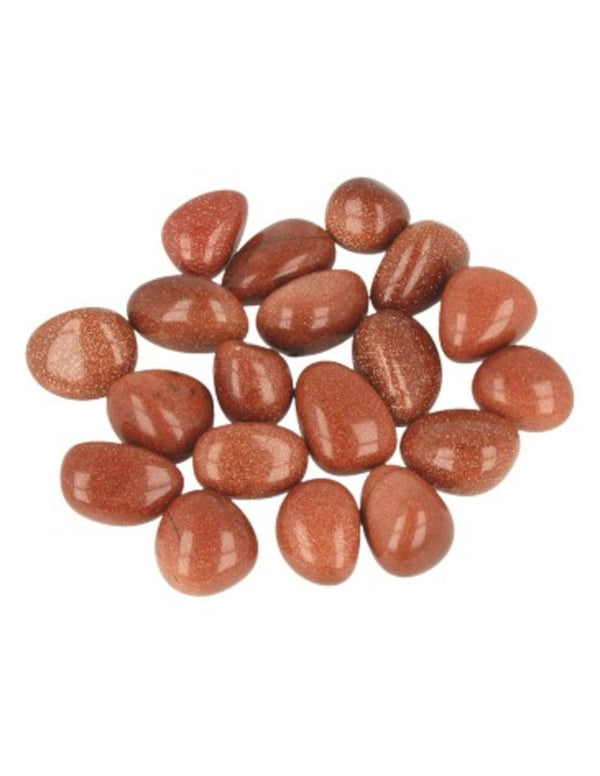 Goldfluss 250 gr. Edelsteine Trommelsteine (synth)