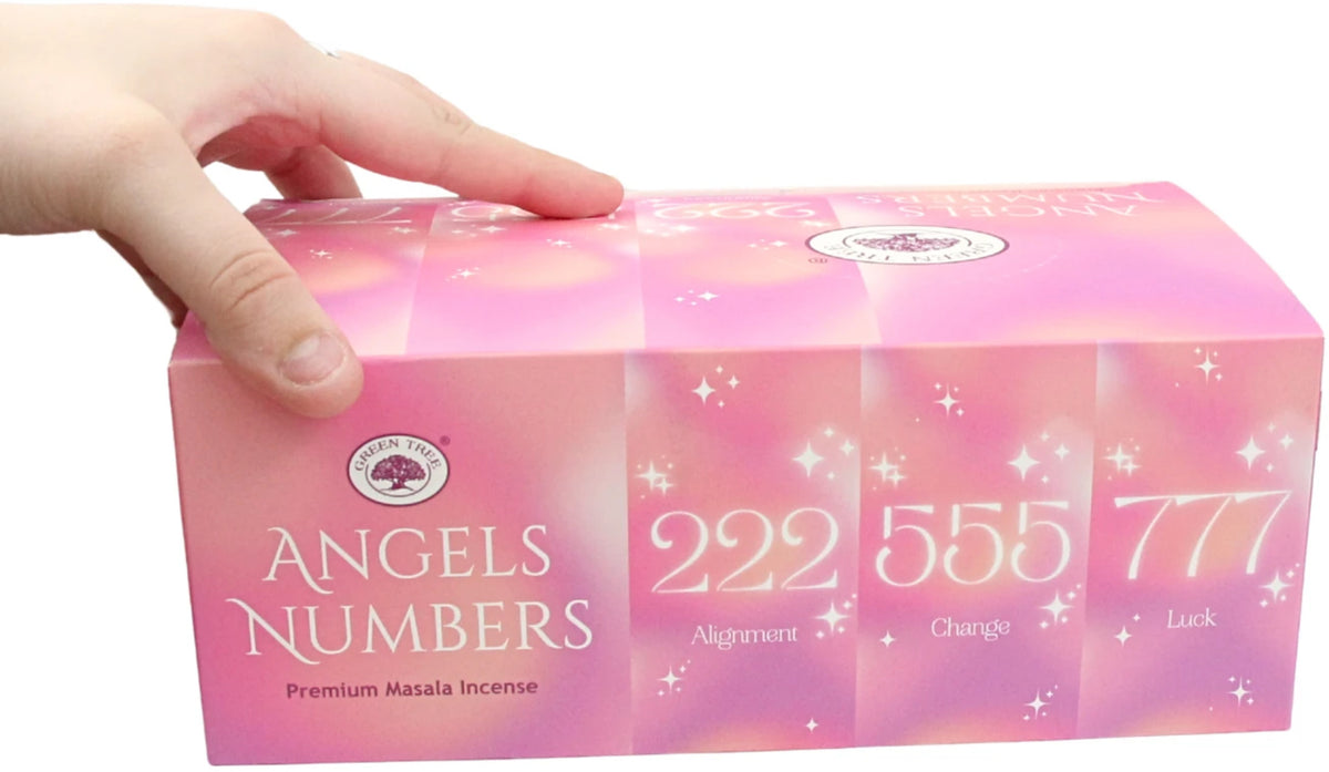 Green Tree Angels Numbers wierook 15 grams - Engelengetallen - doos van 12 st.