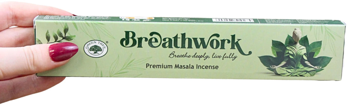 Green Tree Breathwork wierook stokjes 15 grams