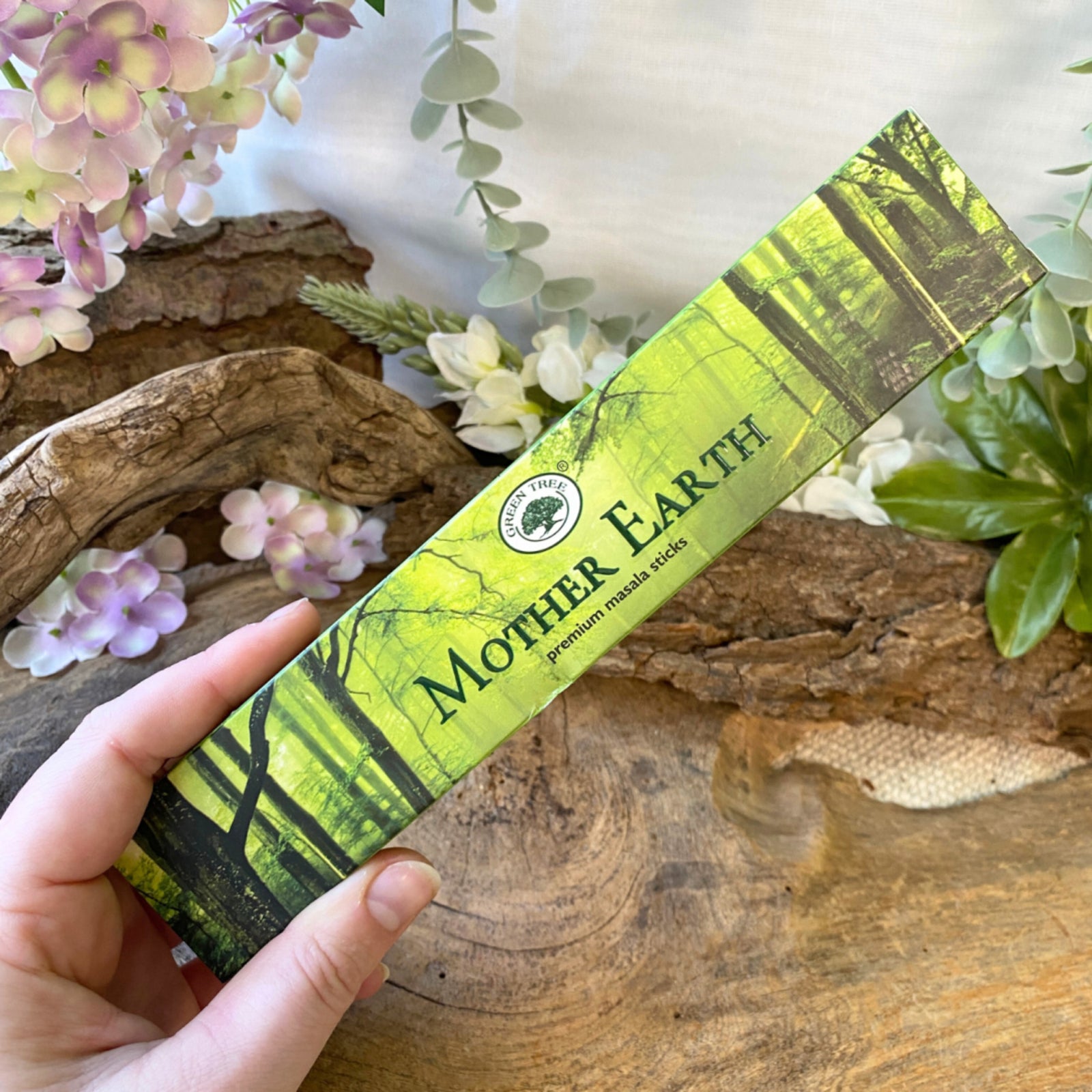 Green Tree Mother Earth wierook 15 grams - doos van 12 st.