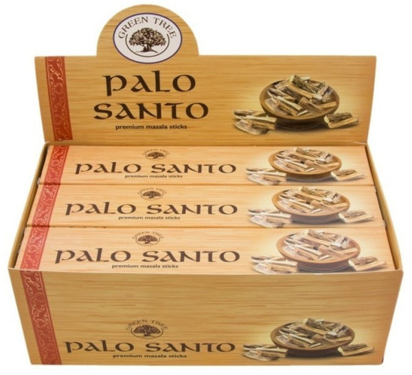 Green Tree Palo Santo wierook stokjes