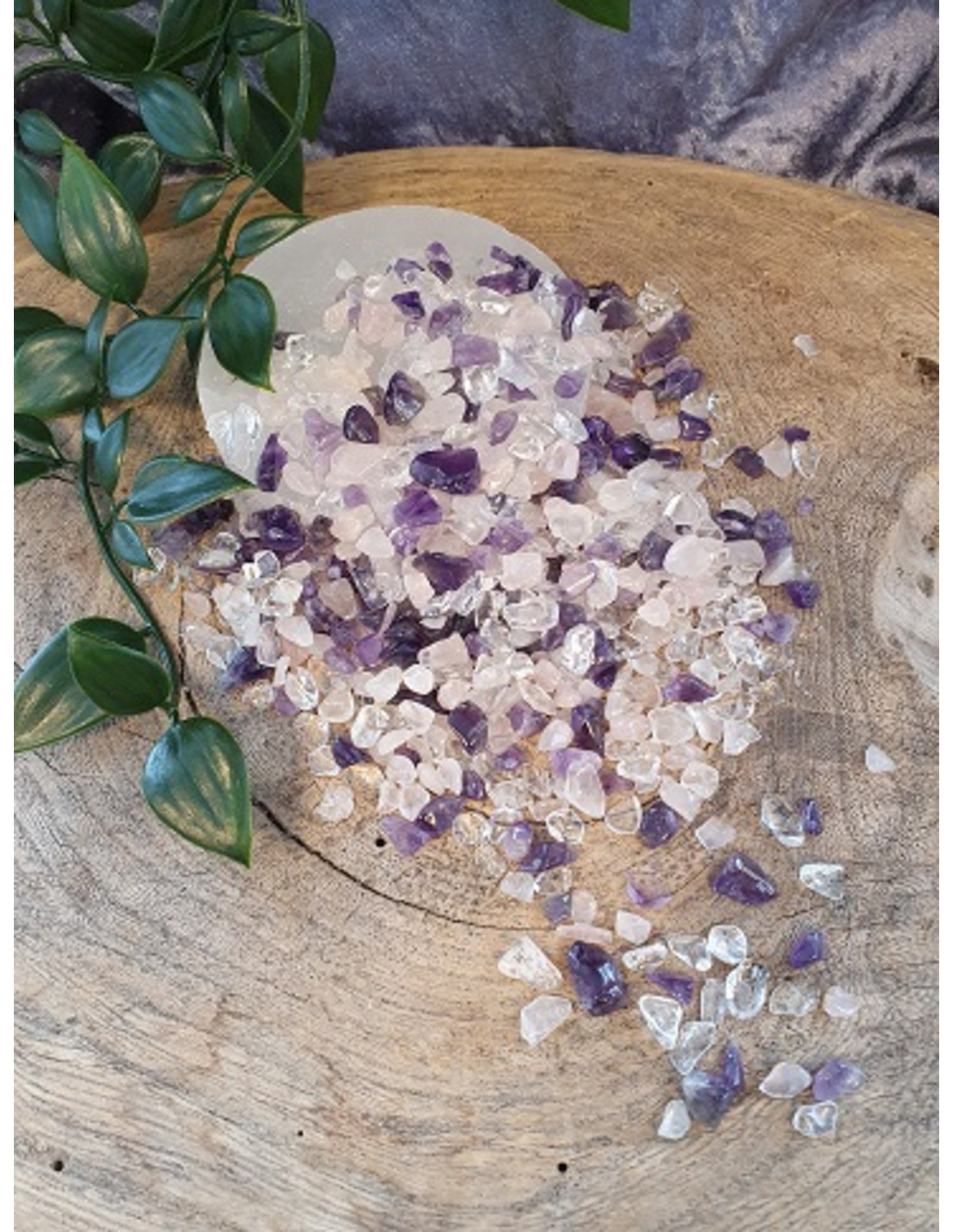 Heilige driehoek mix trommelstenen (mt1)