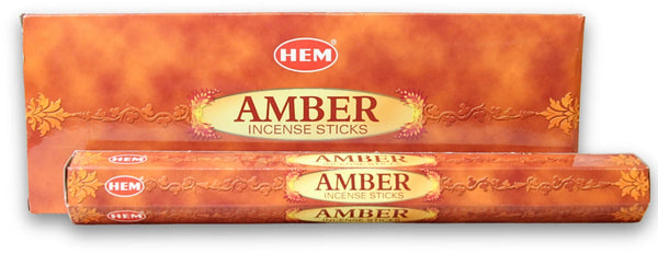 Hem Amber wierook - doos van 6 st.