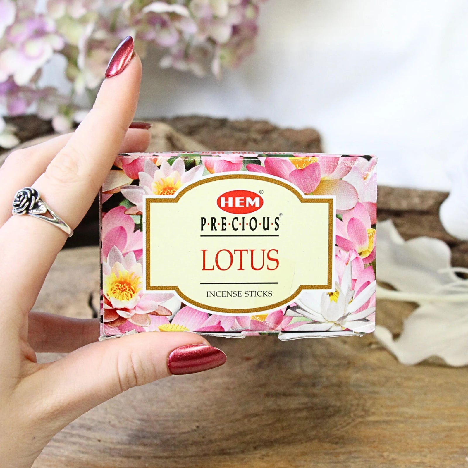 HEM Precious Lotus wierook - doos van 6 st.