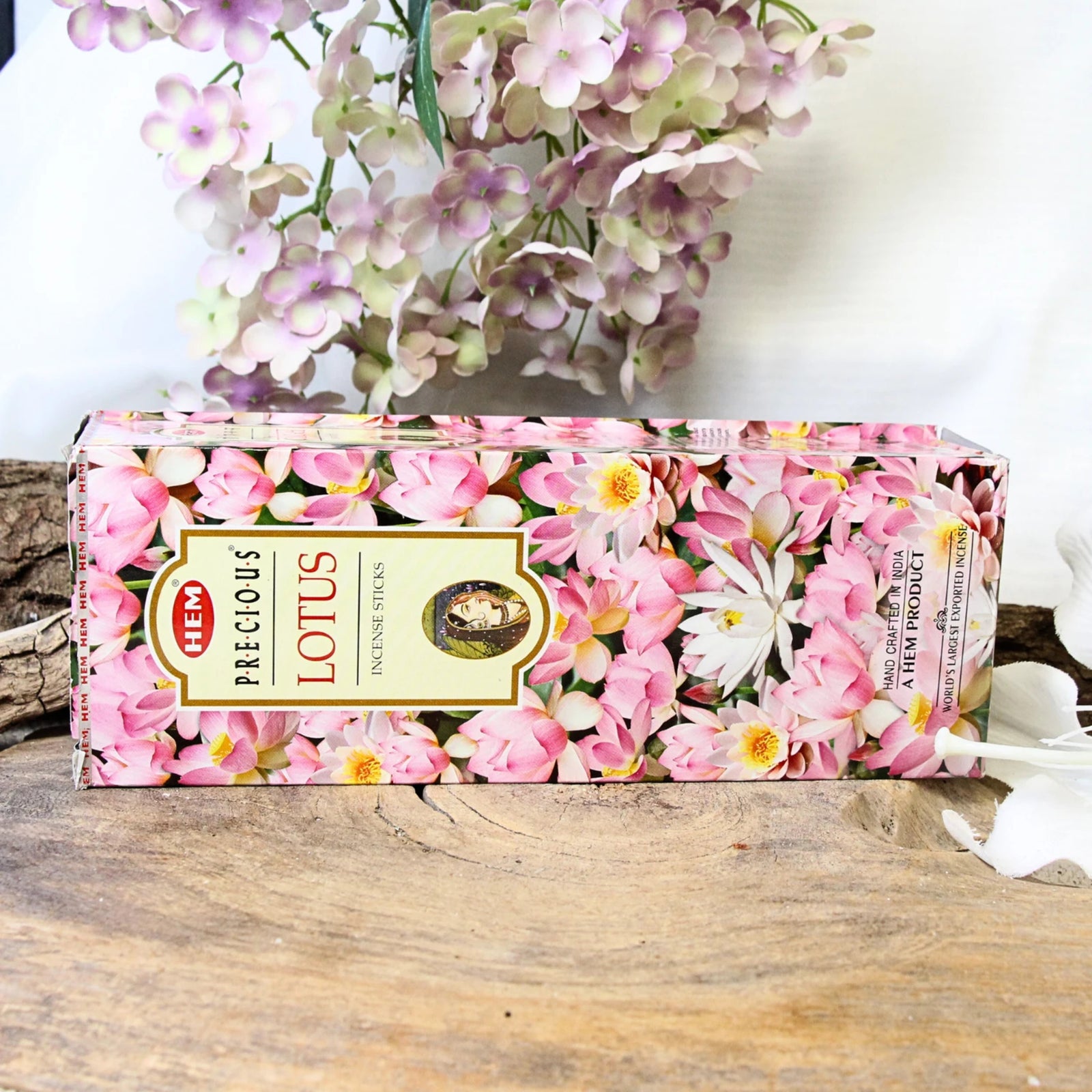 HEM Precious Lotus wierook - doos van 6 st.