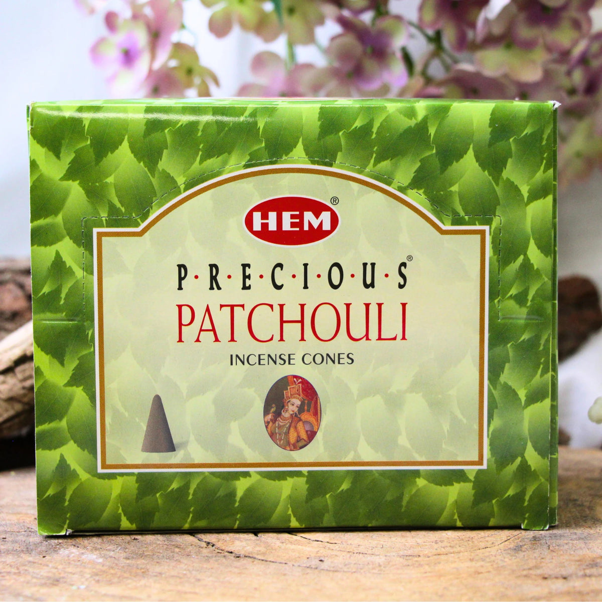 HEM Precious Patchouli Wierook kegels - doos van 12 st.