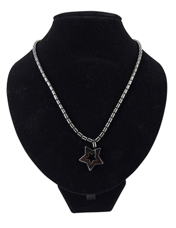 Hematiet edelsteen ketting ster