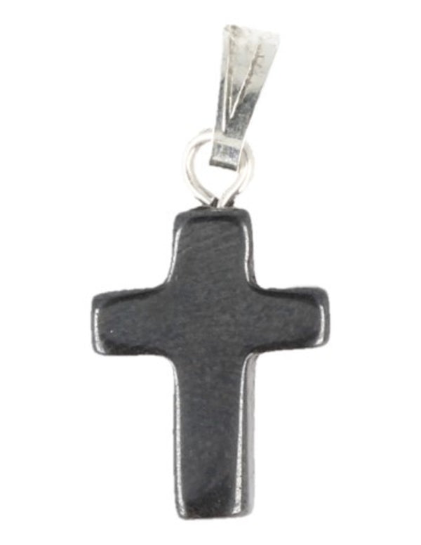 Hematiet kruis Edelsteen Hanger 14 mm