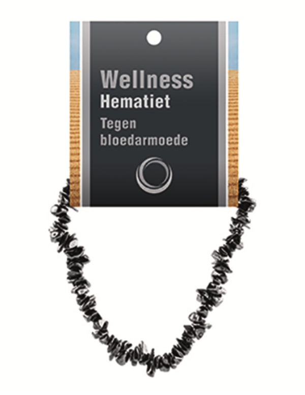 Hematiet edelsteen splitarmband