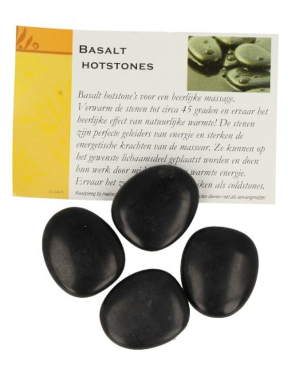 Hotstones basalt teenstenen setje
