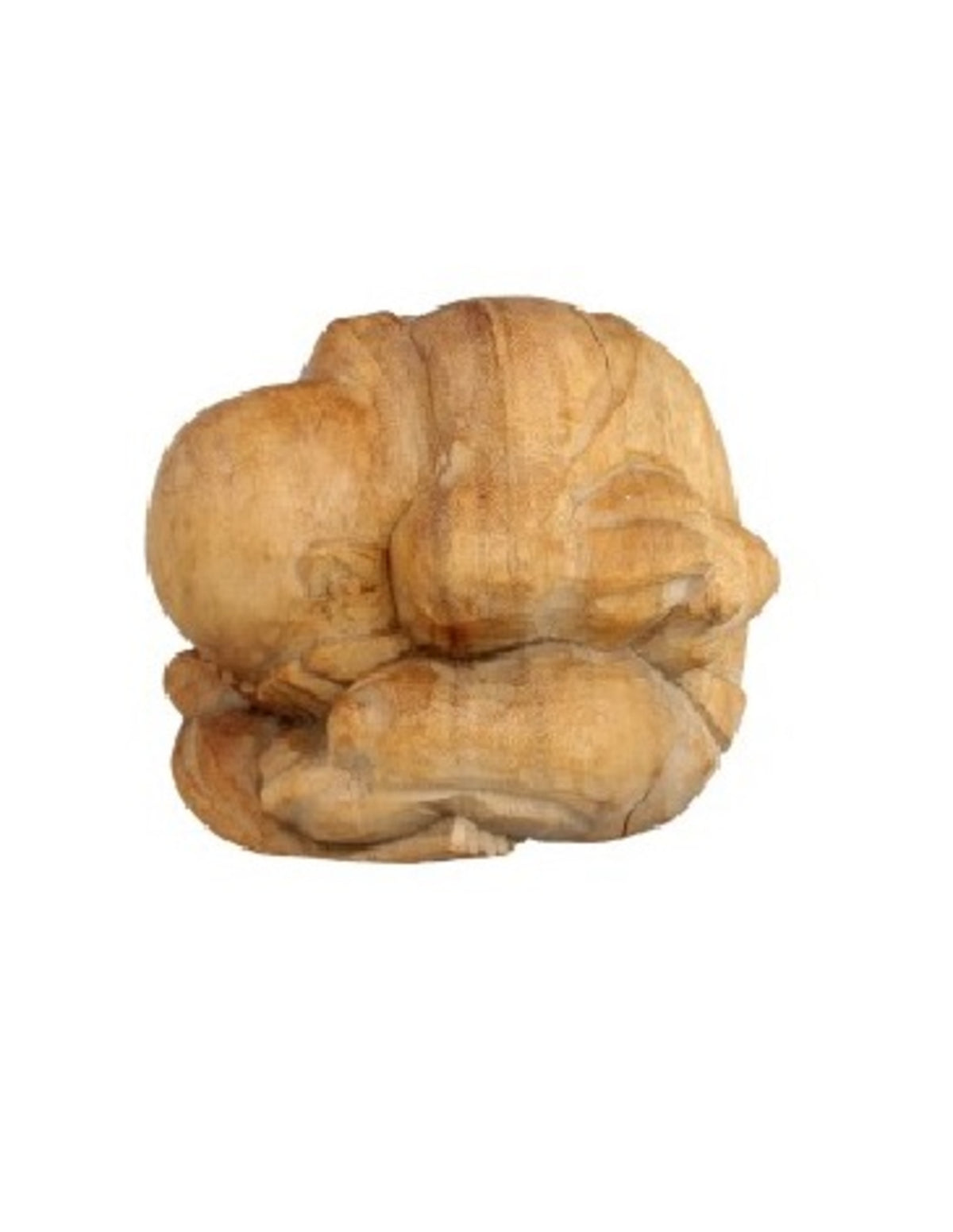Houten Yogiman - Orang Malu - ca. 30 cm - nr.5