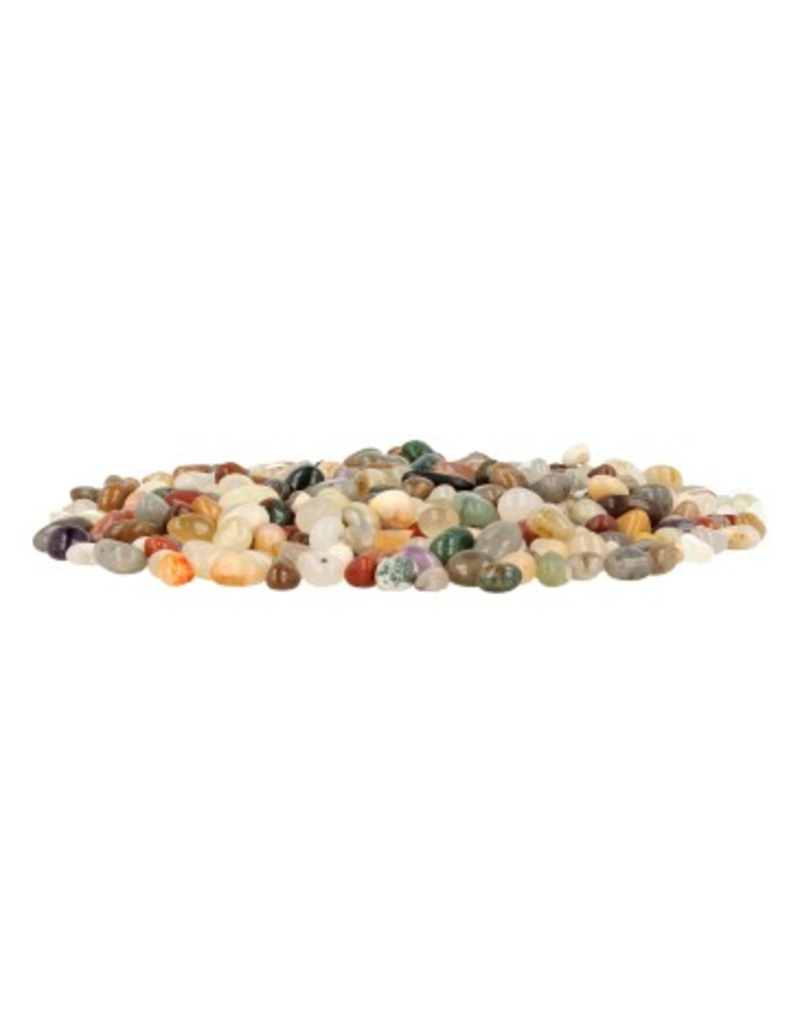 India mix 100 gr. trommelstenen (mt1-2)