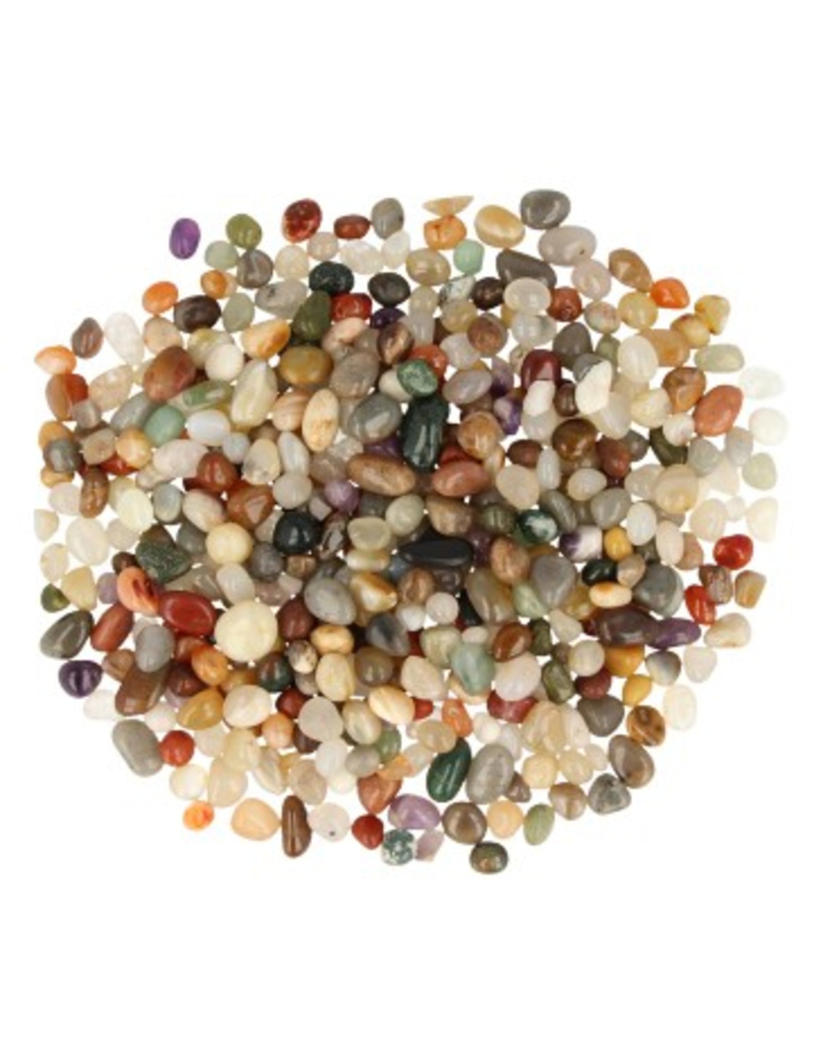 India mix 250 gr. trommelstenen (mt1-2)