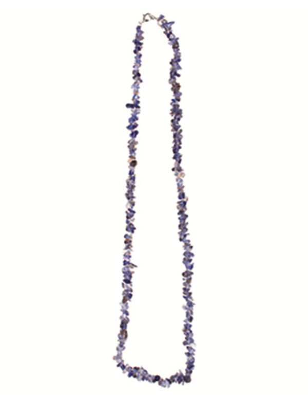 Ioliet edelsteen splitketting