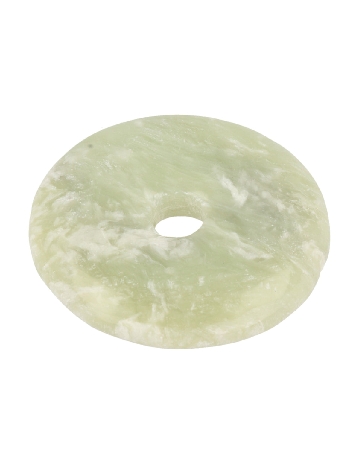 Jade Serpentijn donut 50 mm