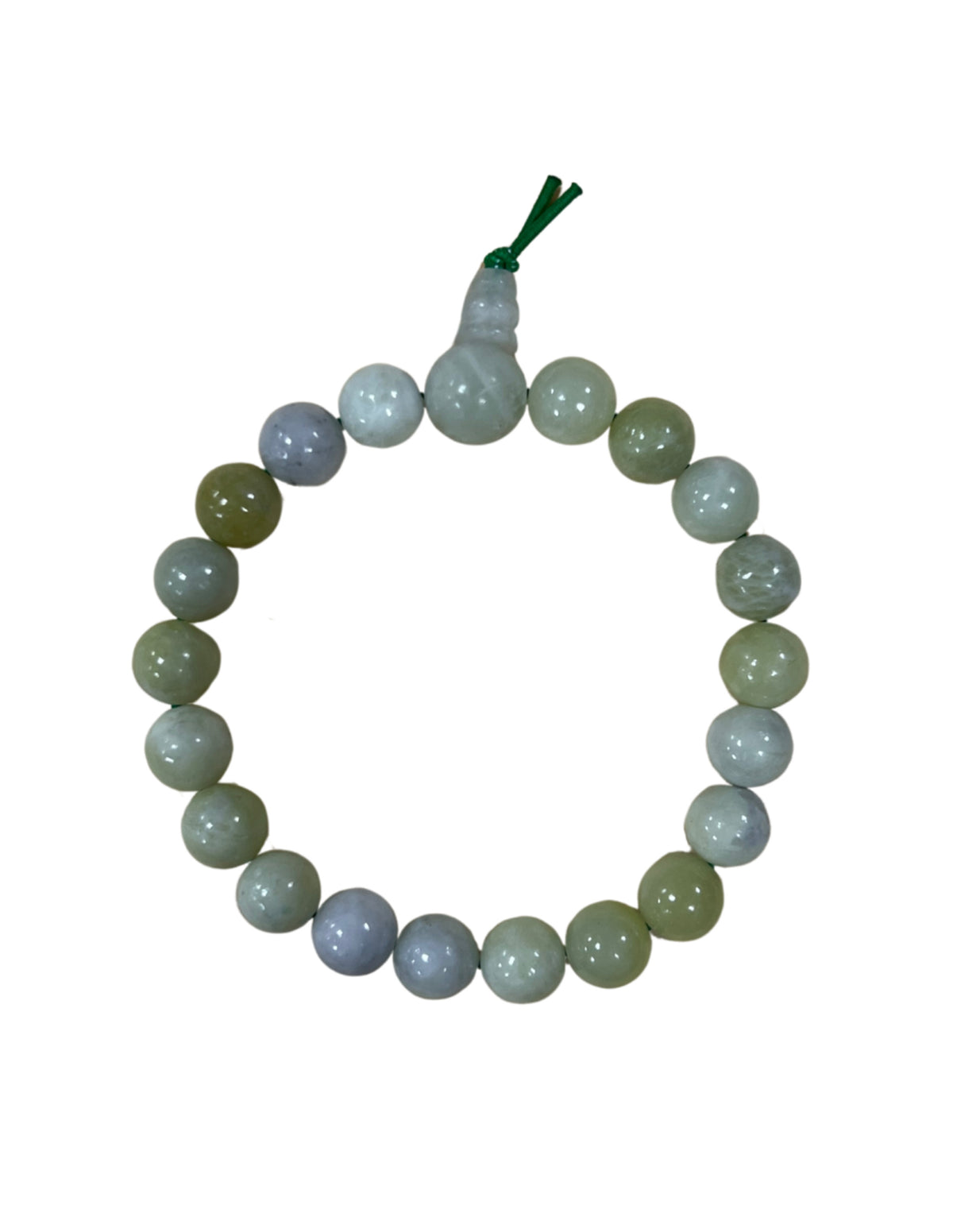Jade Serpentijn powerbead armband
