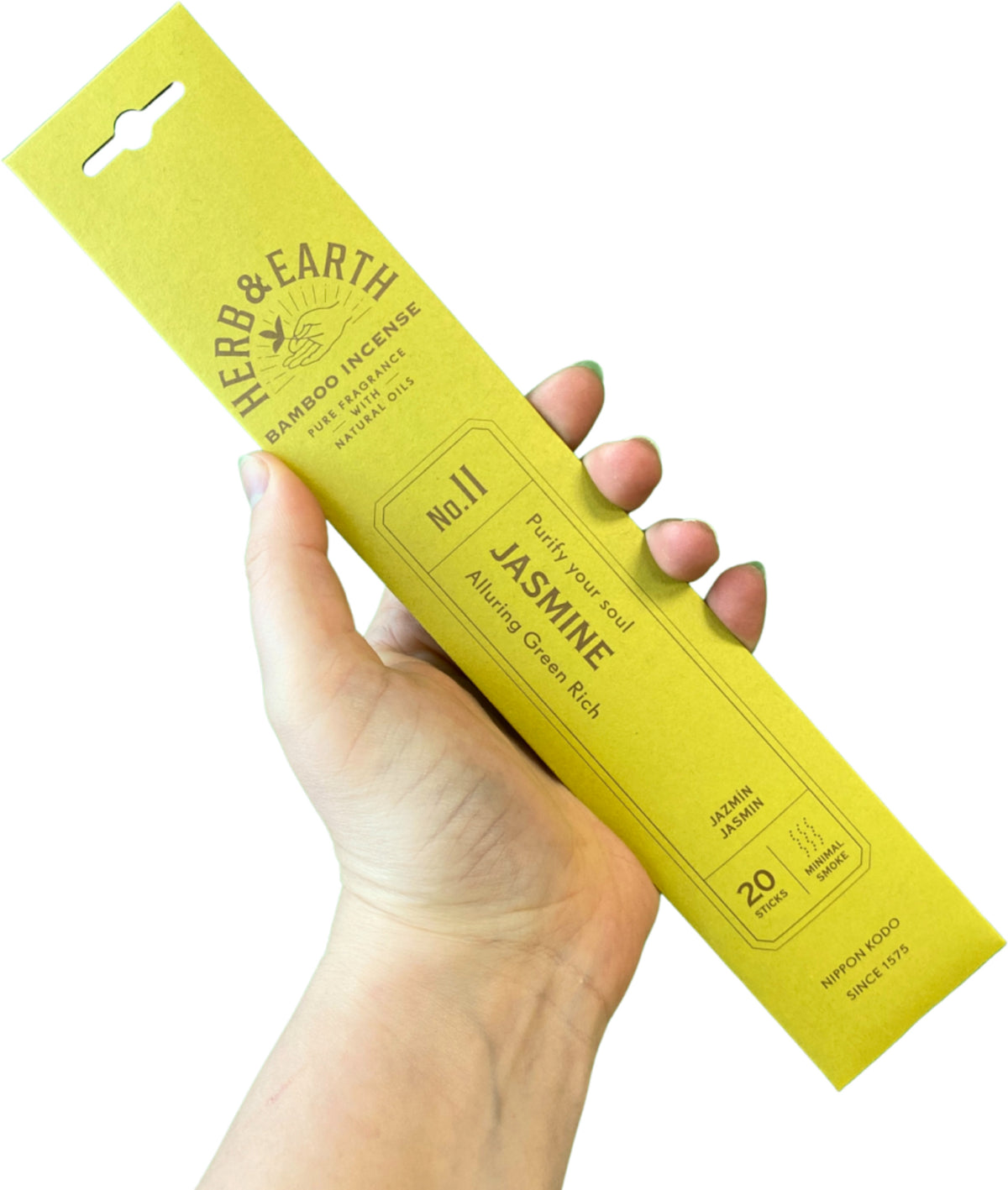 Jasmine Herb & Earth Nippon Kodo - Wierook Stokjes