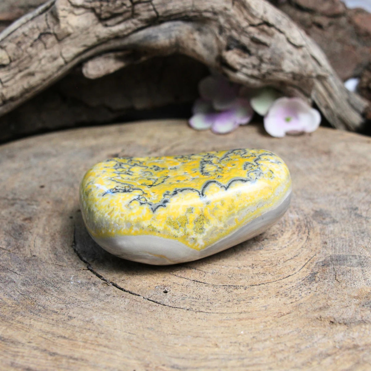 Jaspis Bumblebee sculptuur nr.20