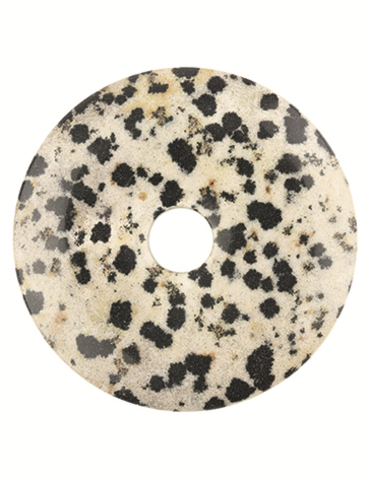 Jaspis dalmatiër donut 30 mm