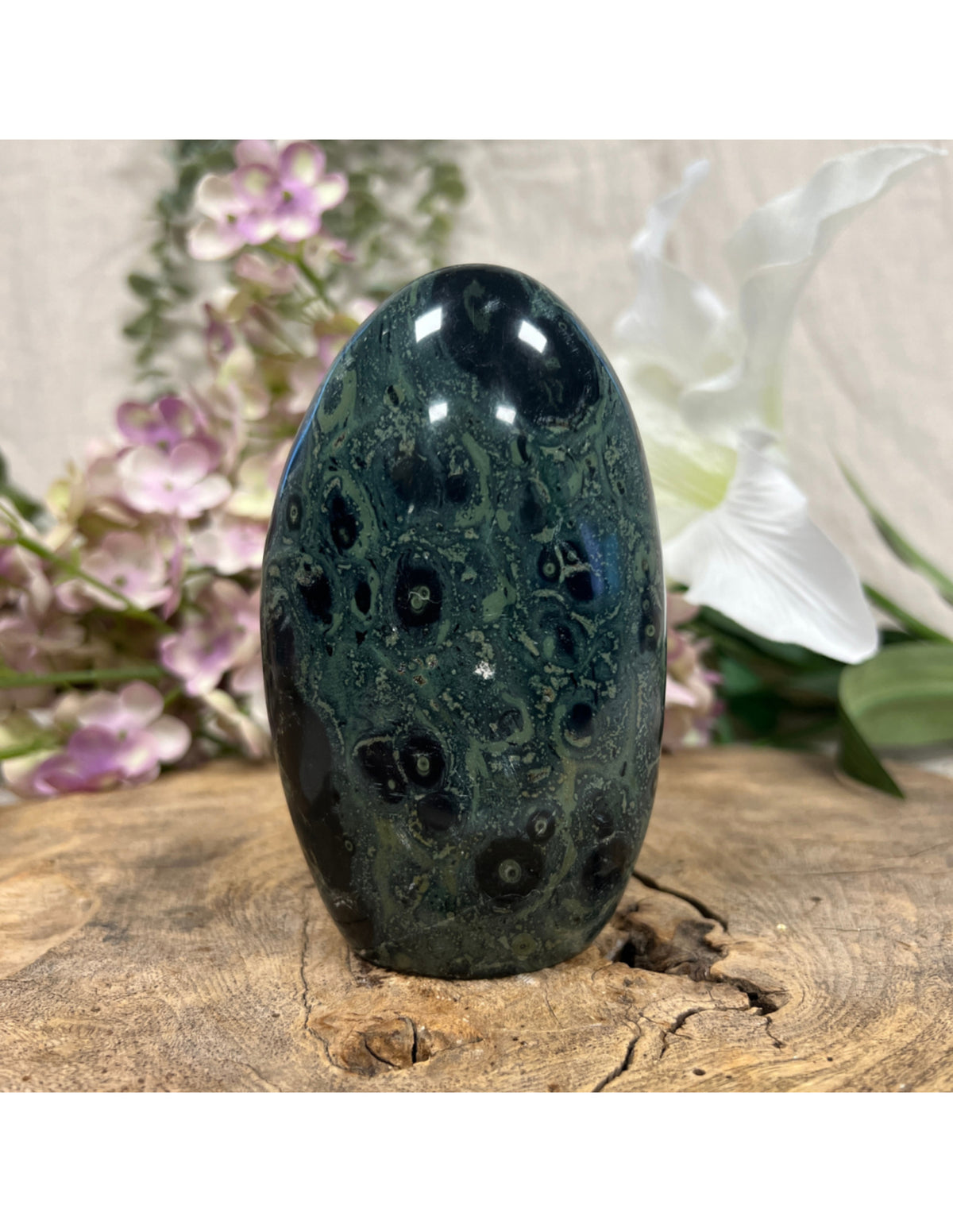 Jaspis kamballa edelsteen sculptuur nr.03