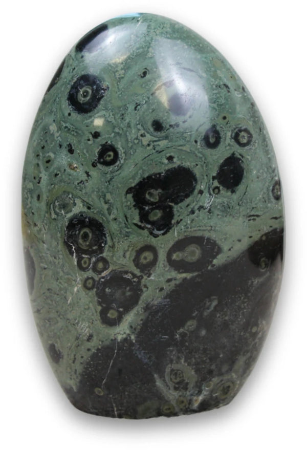 Jaspis kamballa (eldariet) edelsteen sculptuur nr.14