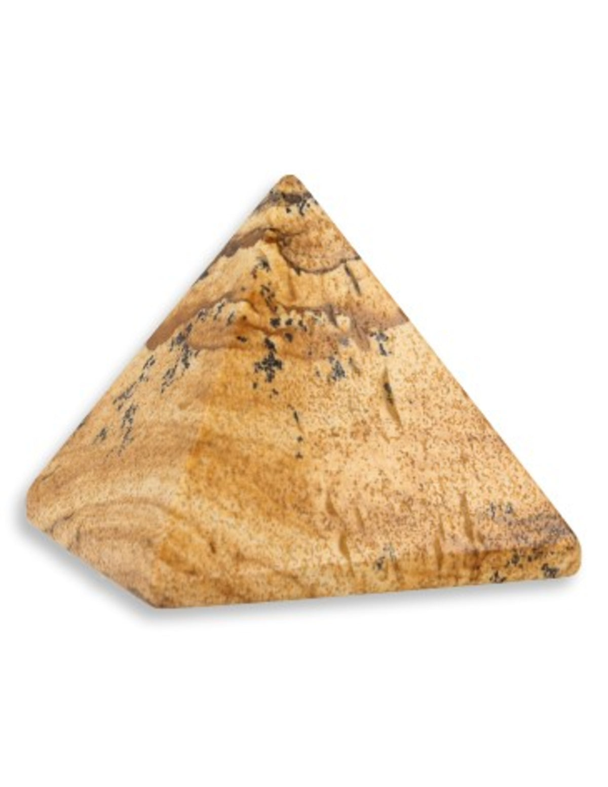Jaspis landschap piramide 25 mm edelsteen