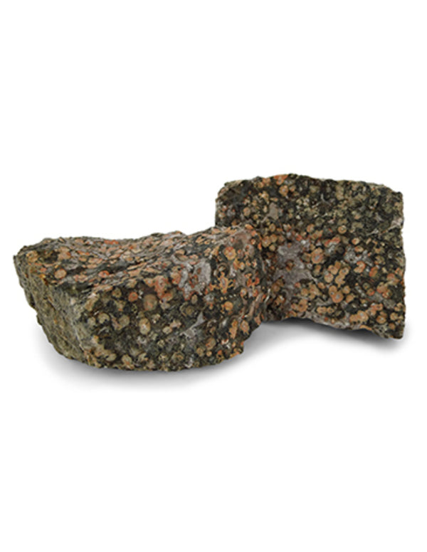 Jaspis luipaard Mexico 500 gr. ruwe edelsteen brokken