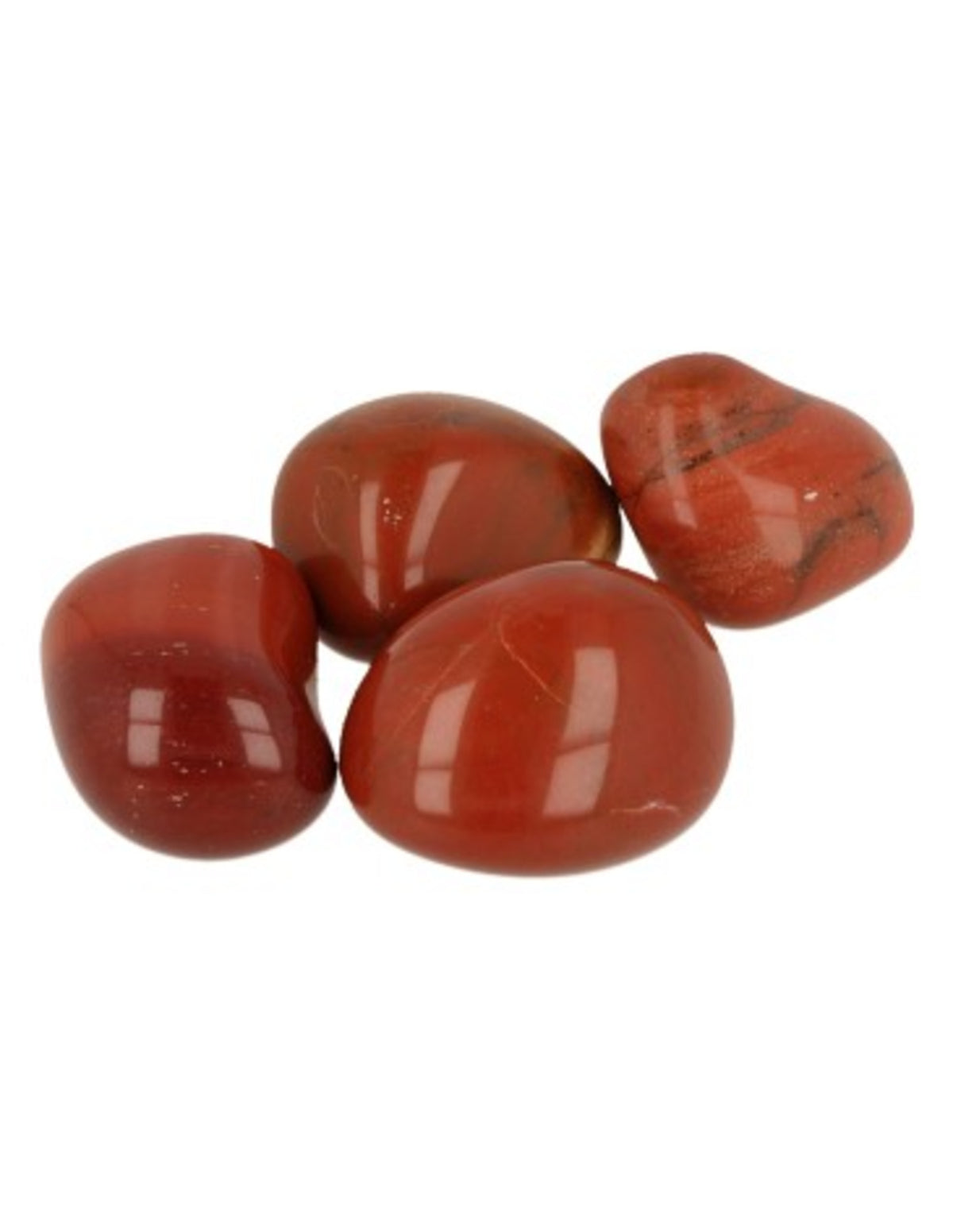 Jaspis rood A 250 gr. trommelstenen (mt3)