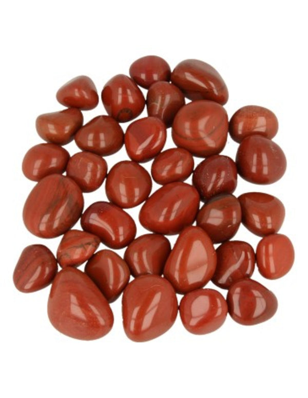 Jaspis rood A (mt3) 500 gr. edelsteen trommelstenen