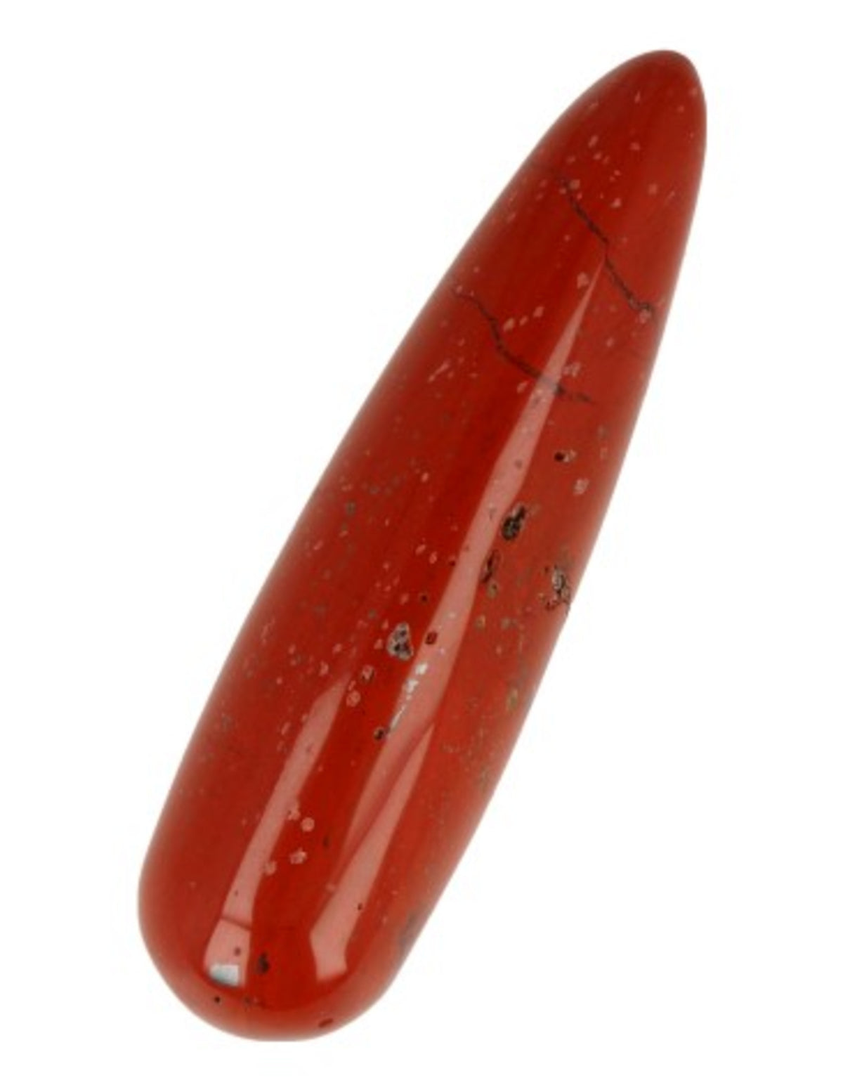Jaspis rood massage griffel 7,5 cm