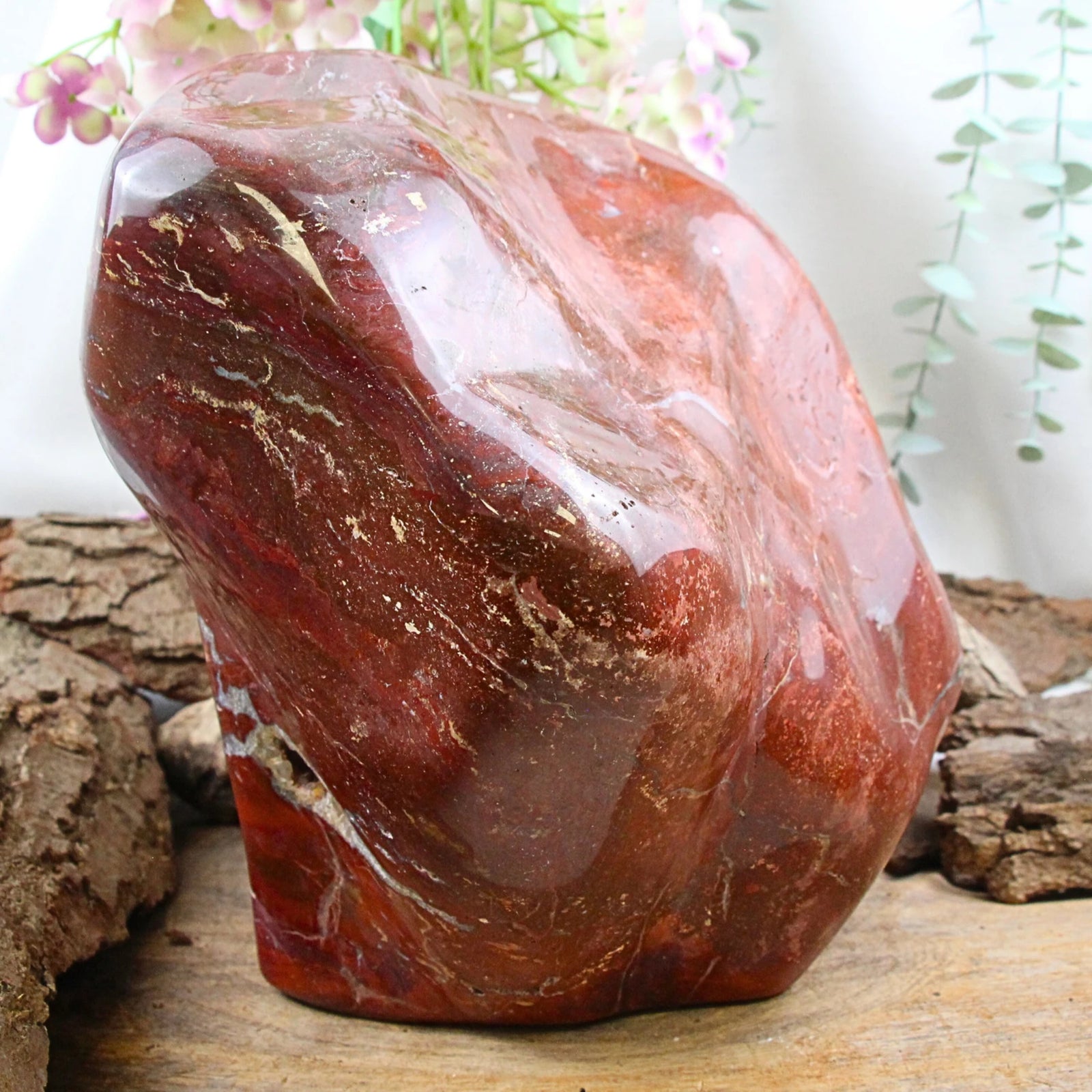 Jaspis rood sculptuur nr.5977