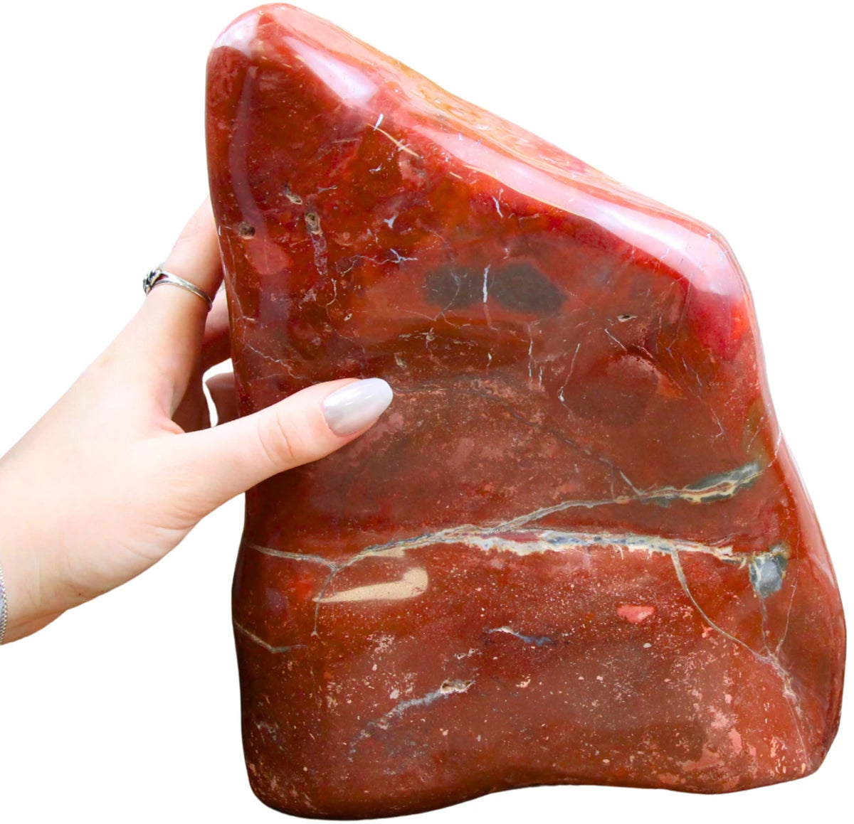 Jaspis rood sculptuur nr.5983
