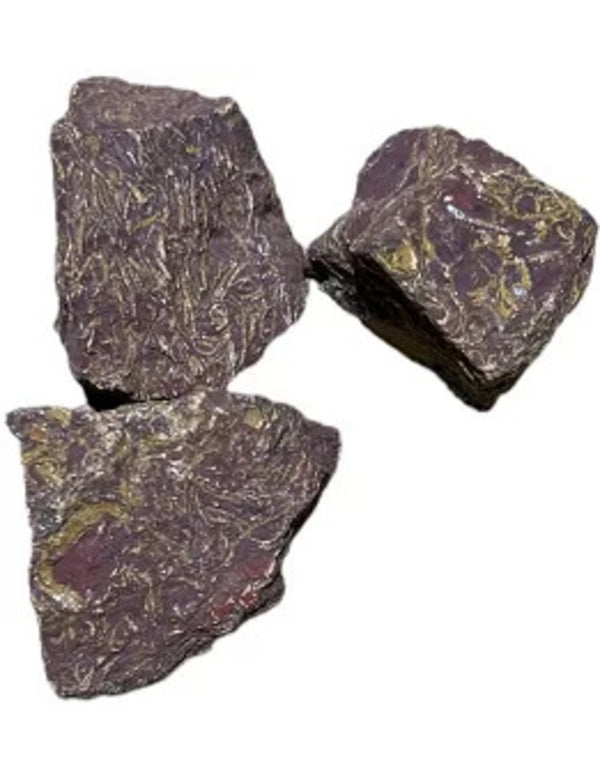 Jaspis snakeskin 250 gr. ruwe edelsteen brokjes